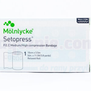 Setopress 10cm * 3.5m средна до висока компресия превръзка